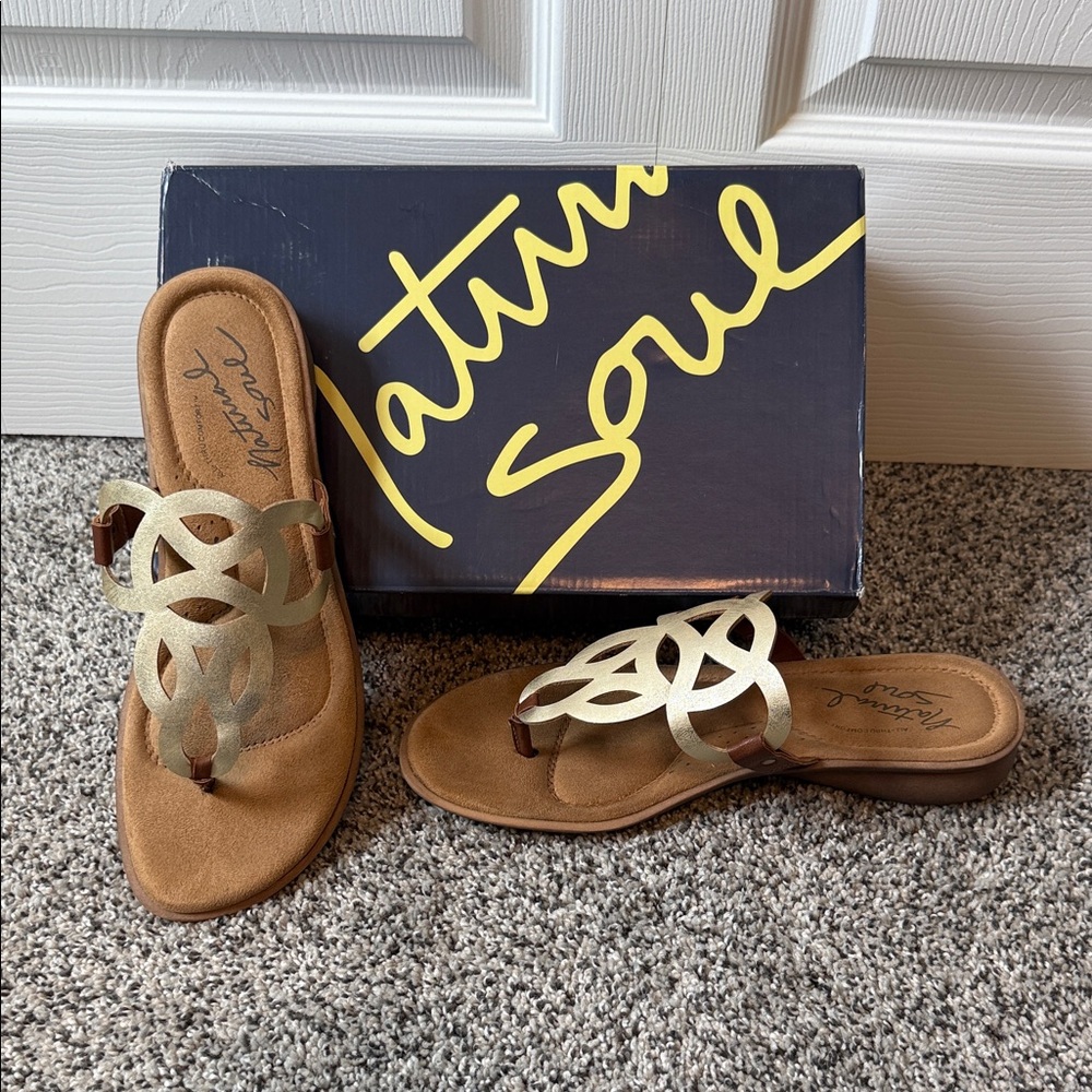 Super Cute Gold Sandals